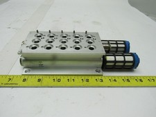 Festo CPE18-PRS-3/8-5 5 Station Manifold Block