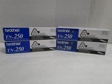 BROTHER TN-250 Black Toner Cartridge MFC 4800 DCP 1000 and MFC 6800 LOT OF 4 NEW