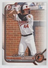 2022 Bowman Draft Jud Fabian #BD-114 04qn
