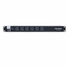 CyberPower 12-Outlet 6 Front, 6 Rear Rackmount PDU w/ 100 125 V 20A Output