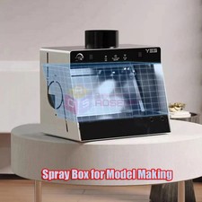 Spray Box for Model Making Water Curtain Spray Paint Booth Paint Spraying Box