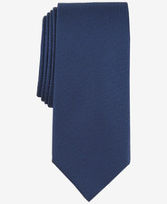 Alfani Men's Renoux Slim Tie, Navy