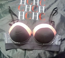 Undiz black/grey/pink bra size 75B
