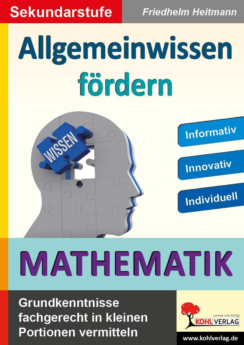Allgemeinwissen Fördern Mathematik | Friedhelm Heitmann | Deutsch |