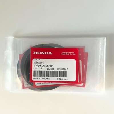 LOT of 10 PCS Genuine Honda 87521-Z4M-000 Recoil Starter Emblem