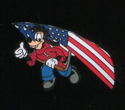 Mickey's Star Spangled Event Map Search Max Hang Gliding Disney Pin 12959