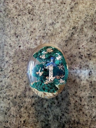 Zelda Mastersword Glass Resin Egg Handmade Very Detailed For Collectors - Picture 5 of 5