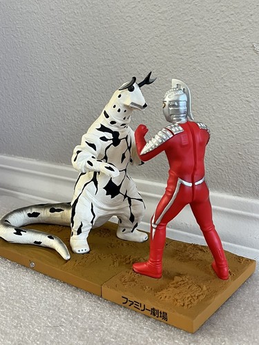 NEW 6” Ultraseven Vs Eleking resin statue figure action Tsuburaya Base Ultraman - Picture 3 of 24