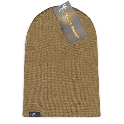 Slouch Beanie Hat Winter Cap for Men or Women Khaki - Picture 3 of 3