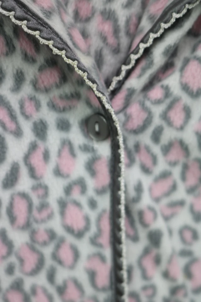 Pijama polar para mujer Aria Collection - estampado animal - talla XXL Foto 4 de 4