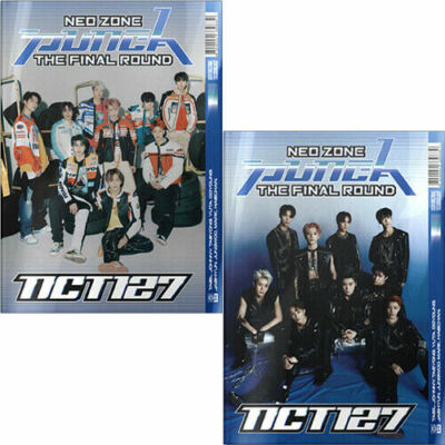 NCT 127 NEO ZONE:THE FINAL ROUND Repackage Album 2 Ver SET 2CD+2Poster+2Book+etc