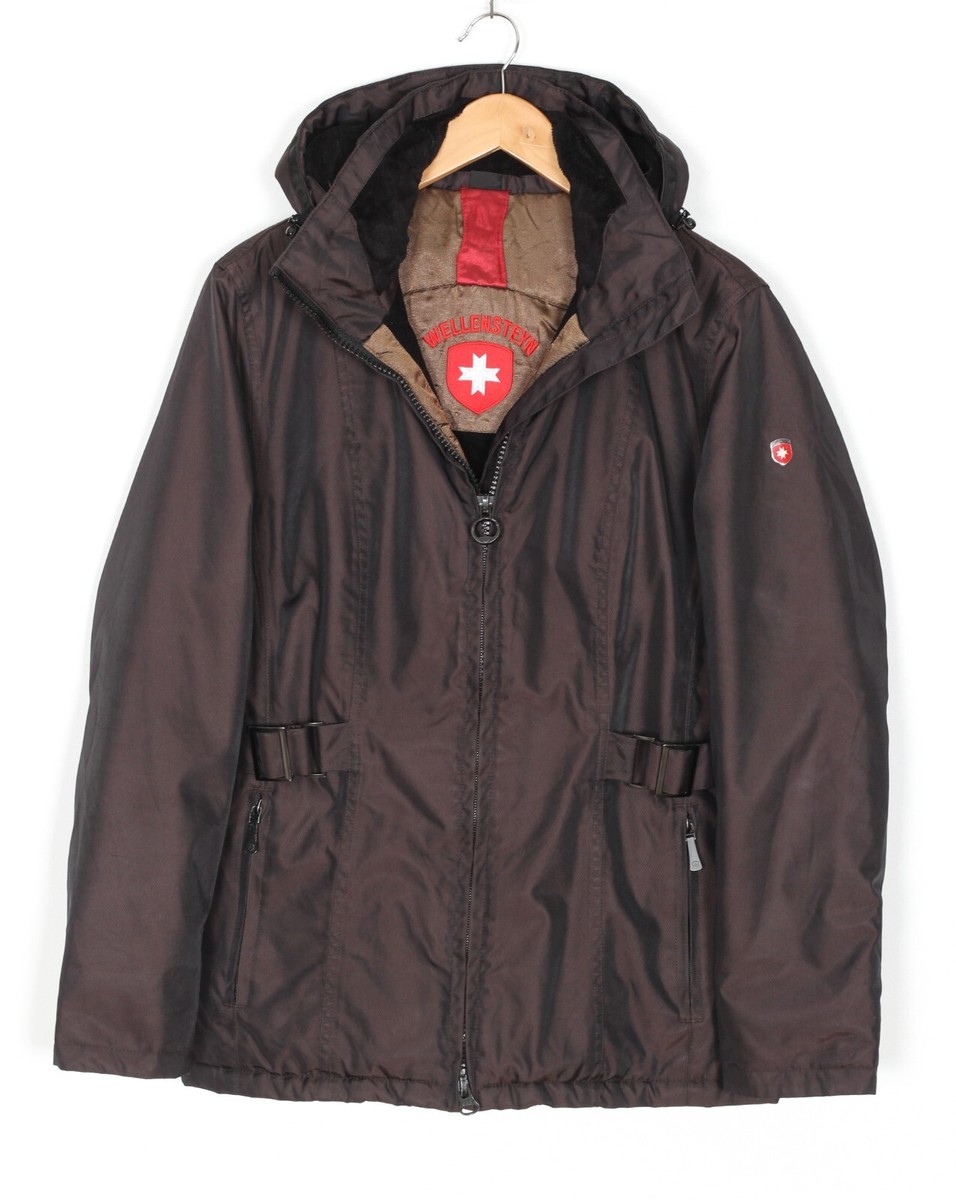 WELLENSTEYN Riviera Jacket Women Size M Hooded Waterproof Padded