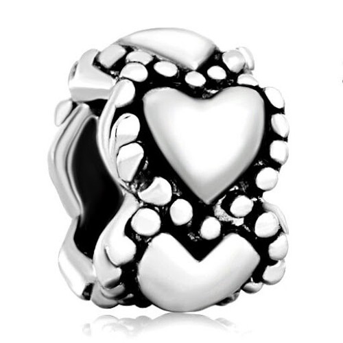Pandora Sterling Silver Heart Spacer 