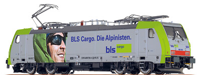 Brawa 43998 Elektrolok TRAXX BR 186  Alpinist  der BLS, DCC Digital EXTRA SOUND