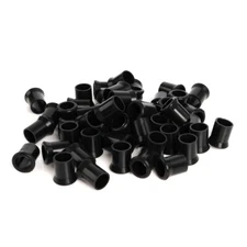 Pack Of 50 Silicon Tobacco Pipe Mouthpiece Stem Rubber Bits Pipe Tip Grip Large