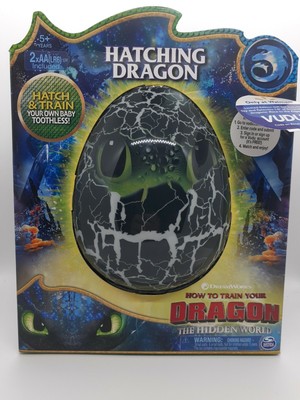 NEW How To Train Your Dragon Hidden World Toothless Hatching Egg Interactive Toy | eBay