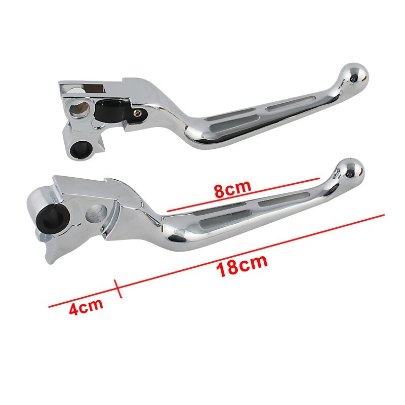Chrom-Brems- Und Kupplungshebel-Set Für Harley Davidson Electra Glide & Andere Modelle – Stylisch Und Ergonomisch