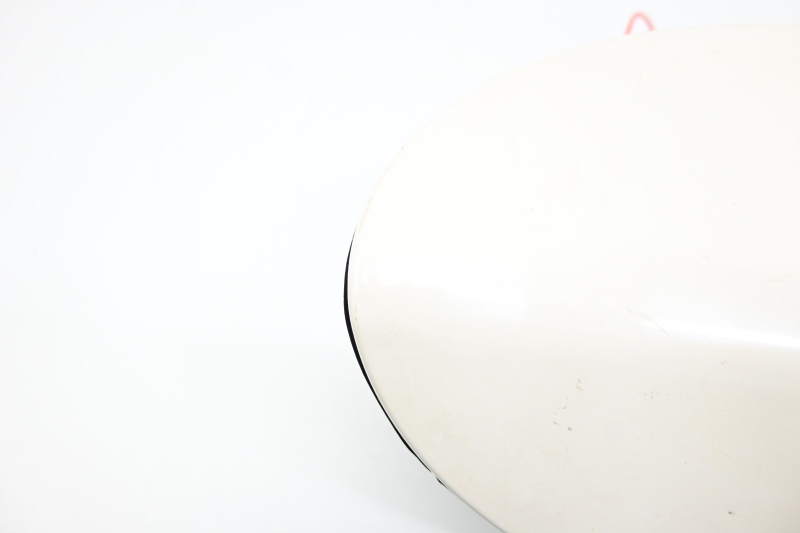 ⭐ 14-21 Maserati Quattroporte Gas Fuel Tank Door Lid Cover Base White Assy Oem