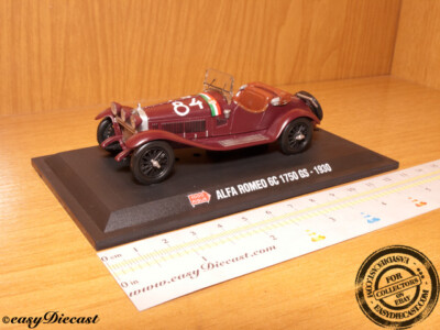 M4 / Fabbri 1:43 Alfa Romeo 6C 1750 GS Mille Miglia 1930 - Mint In Box