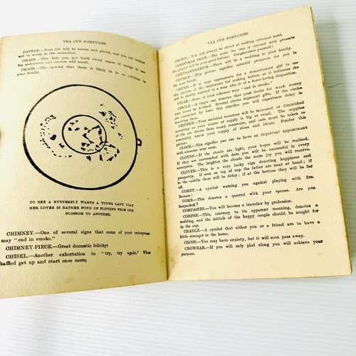 Lecturas de libros de ensueño de éxito y taza de té década de 1920 folleto de tapa blanda vintage fortuna - Imagen 7 de 7
