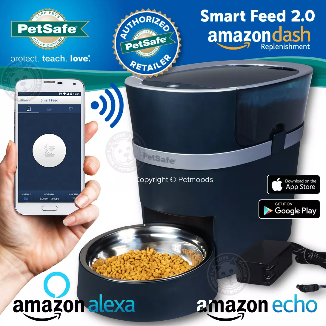 PetSafe Smart Feed 2.0 Automatic Dog Cat Feeder Echo Alexa
