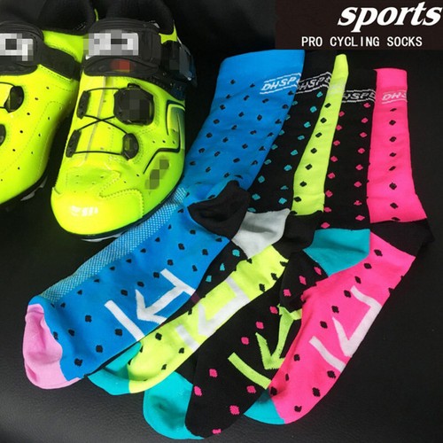 Road Cycling Socks Men Women Riding Bicycle Bike Sports Ankle Socks XC BMX MTB - Picture 124 of 147