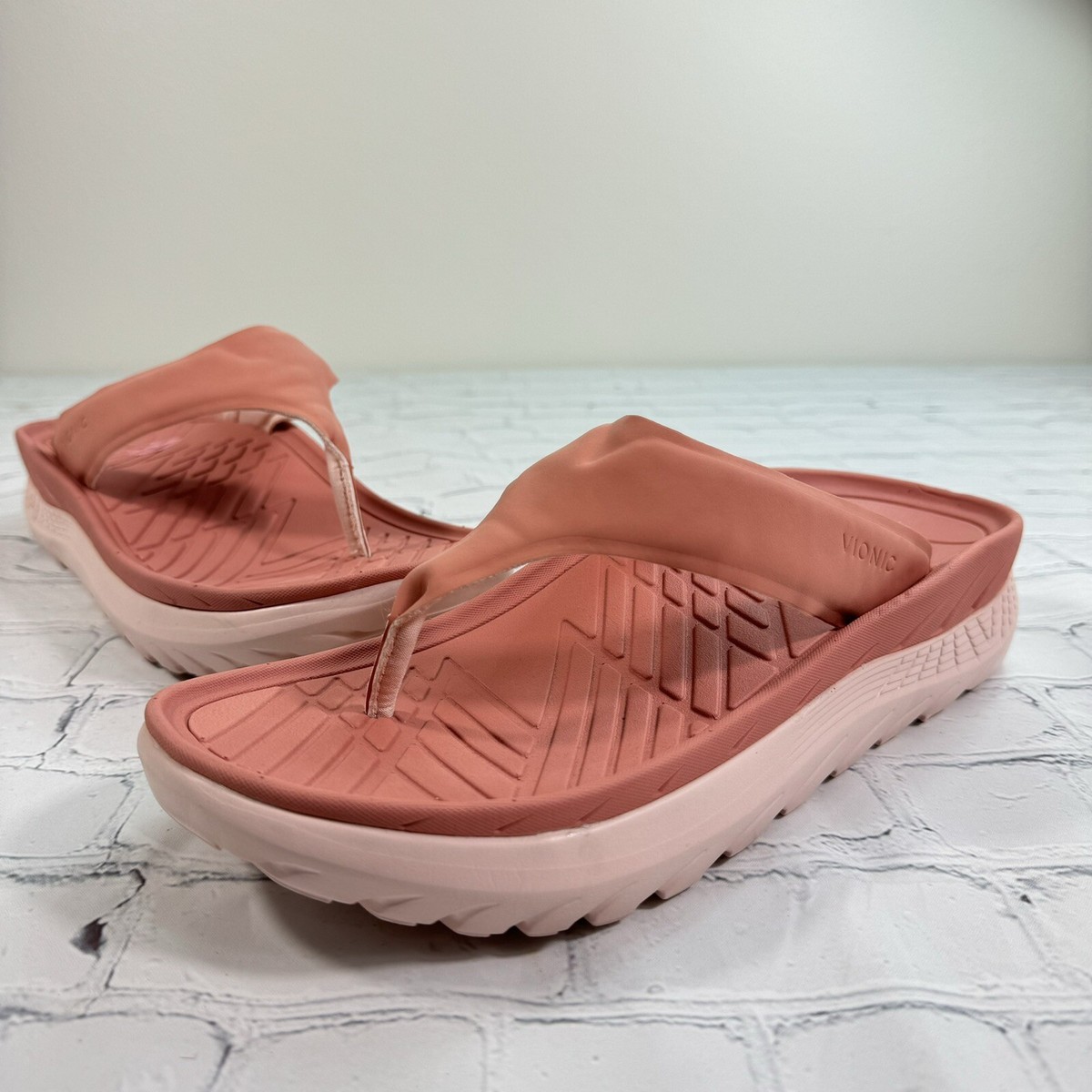 Vionic restore recovery flip flop sandals men size 9.5 woman size 11 Vionic Adjustable Unisex Recovery Slide Sandals - Rebound  main image 2