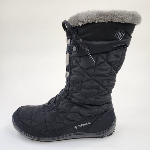 Columbia Stiefel Minx Mid II Damengröße 7,5 gesteppt Lammfell Schnürung BL1585-010 - Bild 6 von 10