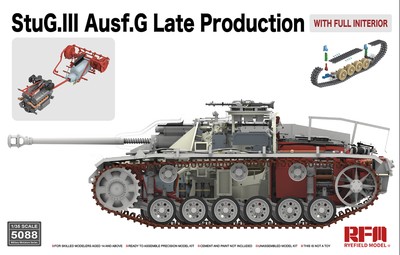 Rye Field Model RFM RM-5088 StuG.III Ausf.G Late Production with full initerior