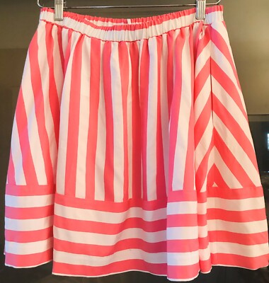 NWT LOVE MOSCHINO Striped Summer Skirt, US Size 6 | eBay