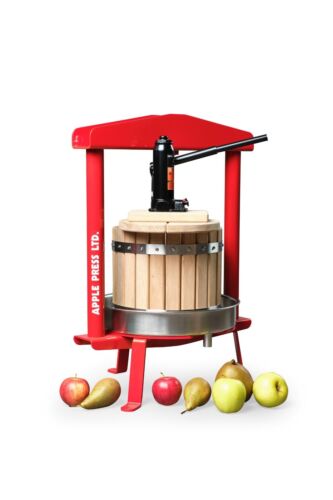 Pressoir à fruits et raisins hydraulique GBP-12 - pommes, baies, jus, vin, cidre - Photo 1/7