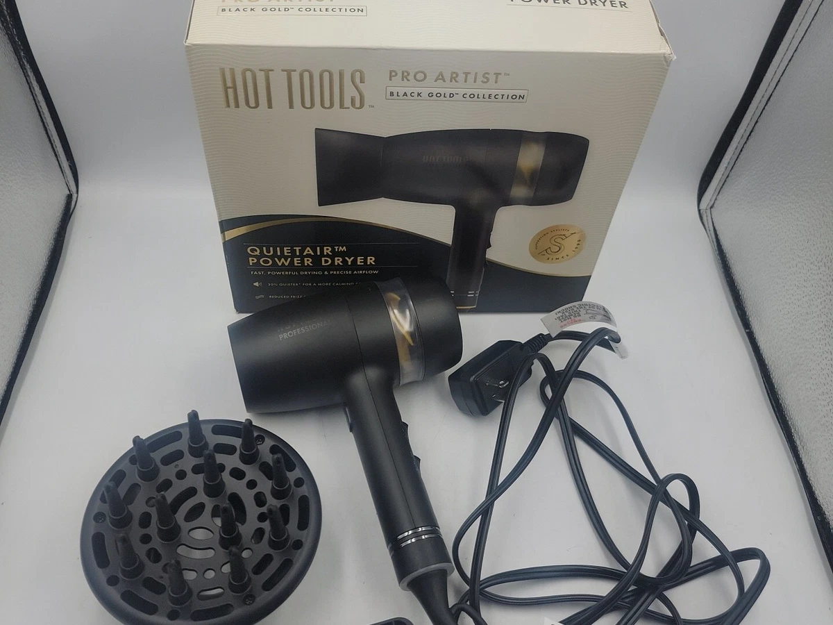 Hot and top gold hair dryer