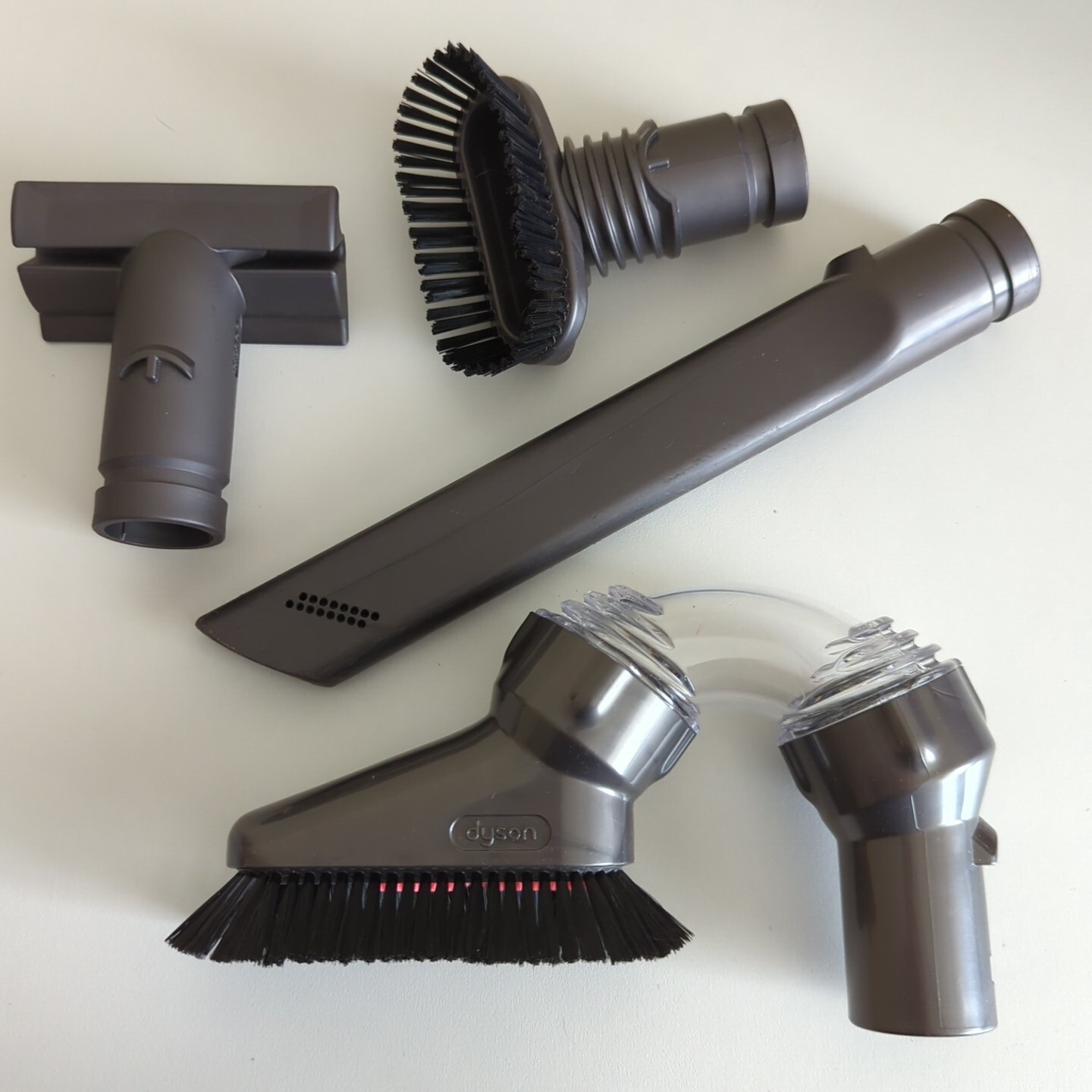 Dyson Vacuum Cleaner 5-Piece Accessory Kit with Fan and Brush Attachments-image