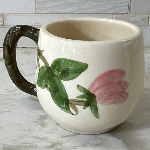 2 Franziskaner Wüstenrose Kaffeetassen Tassen klein Keramik England & USA - Bild 2 von 12