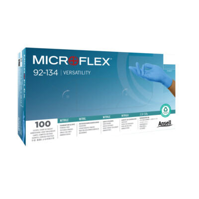 Microflex Versatility Nitrile Gloves Large 92-134-L