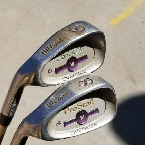 Wilson Pro Staff Oversize Women's Golf 6 & 8 Irons RH Ladies Golf Club