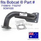 for Bobcat Exhaust Pipe Tube Muffler Flange 7109810 7102747 5CM1020 S330 V3800