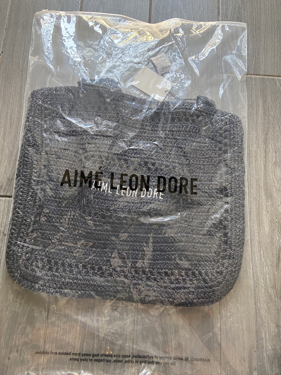 バッグ Aime Leon Dore Crochet Tote Bag Navy Aime Leon Dore Crochet Tote Bag - Navy - NEW | eBay