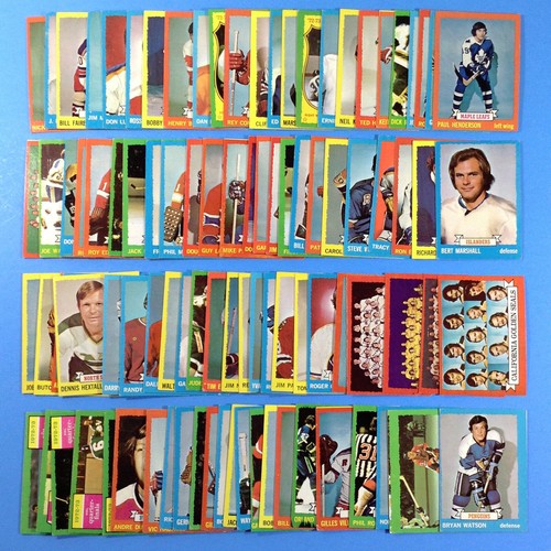 1973-74 Topps Hockey Cards Stars Commons NHL U-PICK more added 03.16.26