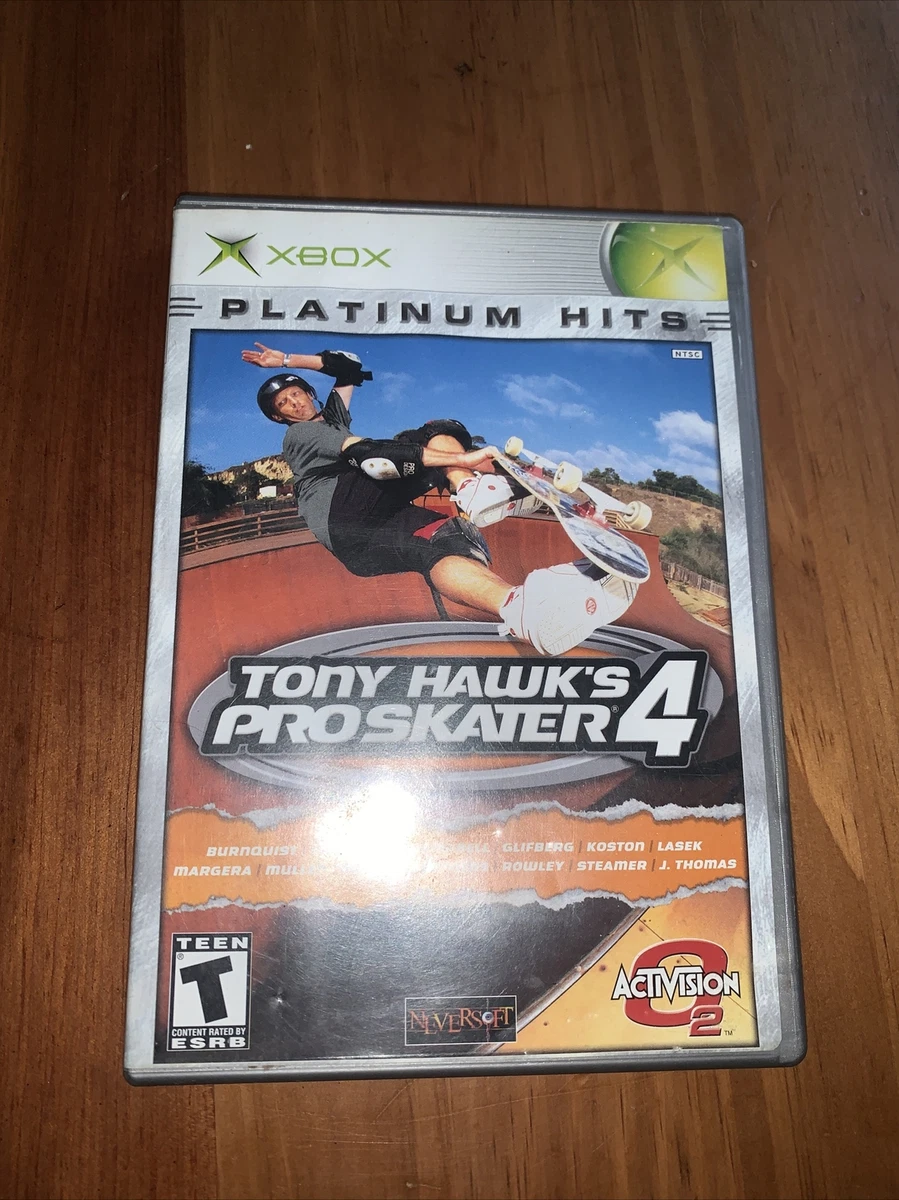 Tony Hawk Pro Skater 4 Xbox COMPLETE Tested And Working