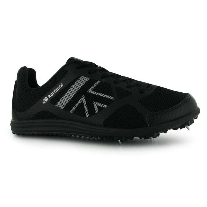Karrimor Md Spike 3 Black Silver Running Shoes Trainers Size UK 11 EUR 45