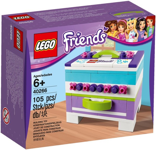 Lego® Friends 40266 Aufbewahrungsbox NEU Ovp_ Storage Box NEW Misb Nrfb-image