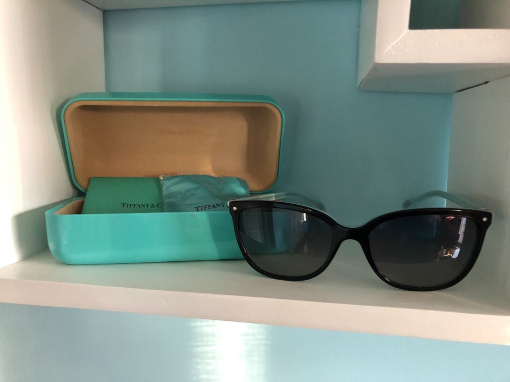 Tiffany & Co. Glasses Black on Blue ( Frame only not lens)  Italy  Accessories