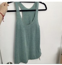    NWT American Apparel Racerback Tank Tops Sleeveless Flowy T shirt Tee S