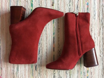 topshop red boots
