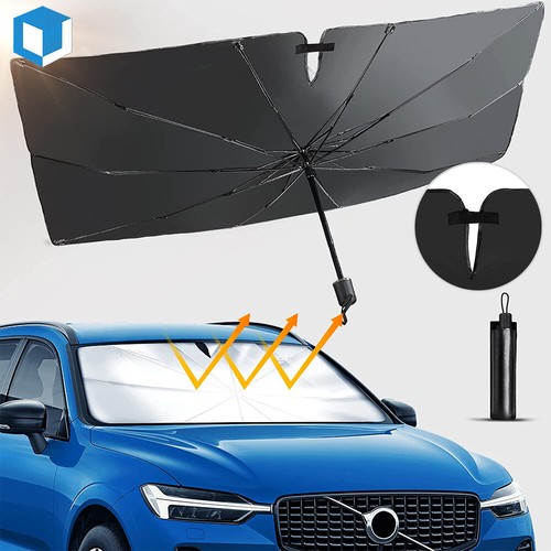 Large Car Auto Windshield Sun Shade Foldable Umbrella Front Window Visor Cover - 第 1/11 張圖片