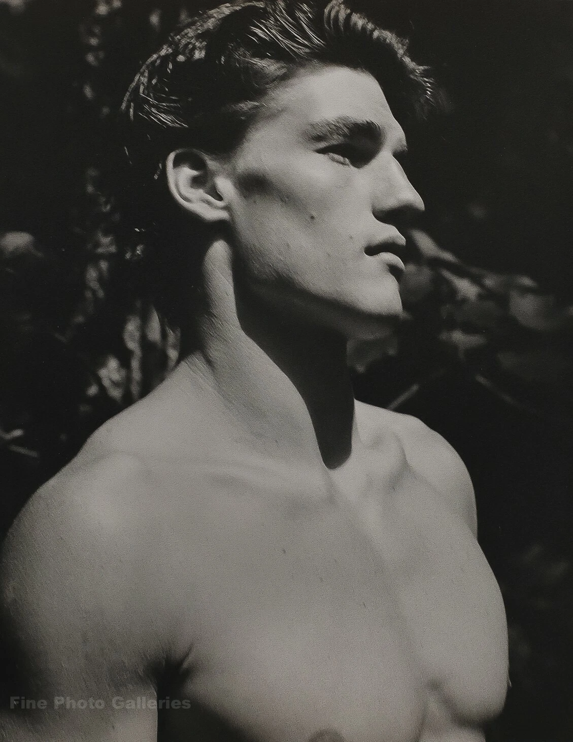 1990 Vintage BRUCE WEBER Young Man Model ROB Adirondack Park Photo