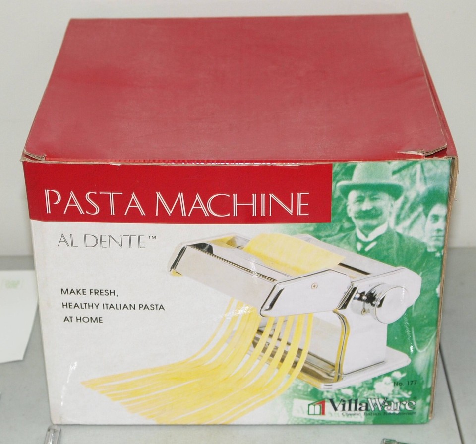 New!! NOS!! Vtg VILLAWARE "Al Dente Italian Pasta Machine/ Maker" No