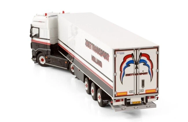 WSI 1/50 DAF XF SUPER SPACE CAB MY2017 4X2 REEFER TRAILER 3 AXLE Model toys - Image 4 of 4