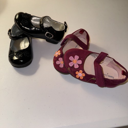 Größe 3 Baby Mädchen 2 Paar Schuhe